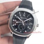 Patek Philippe 5164R Aquanaut Stainless Steel Case Black Rubber Replica Watch